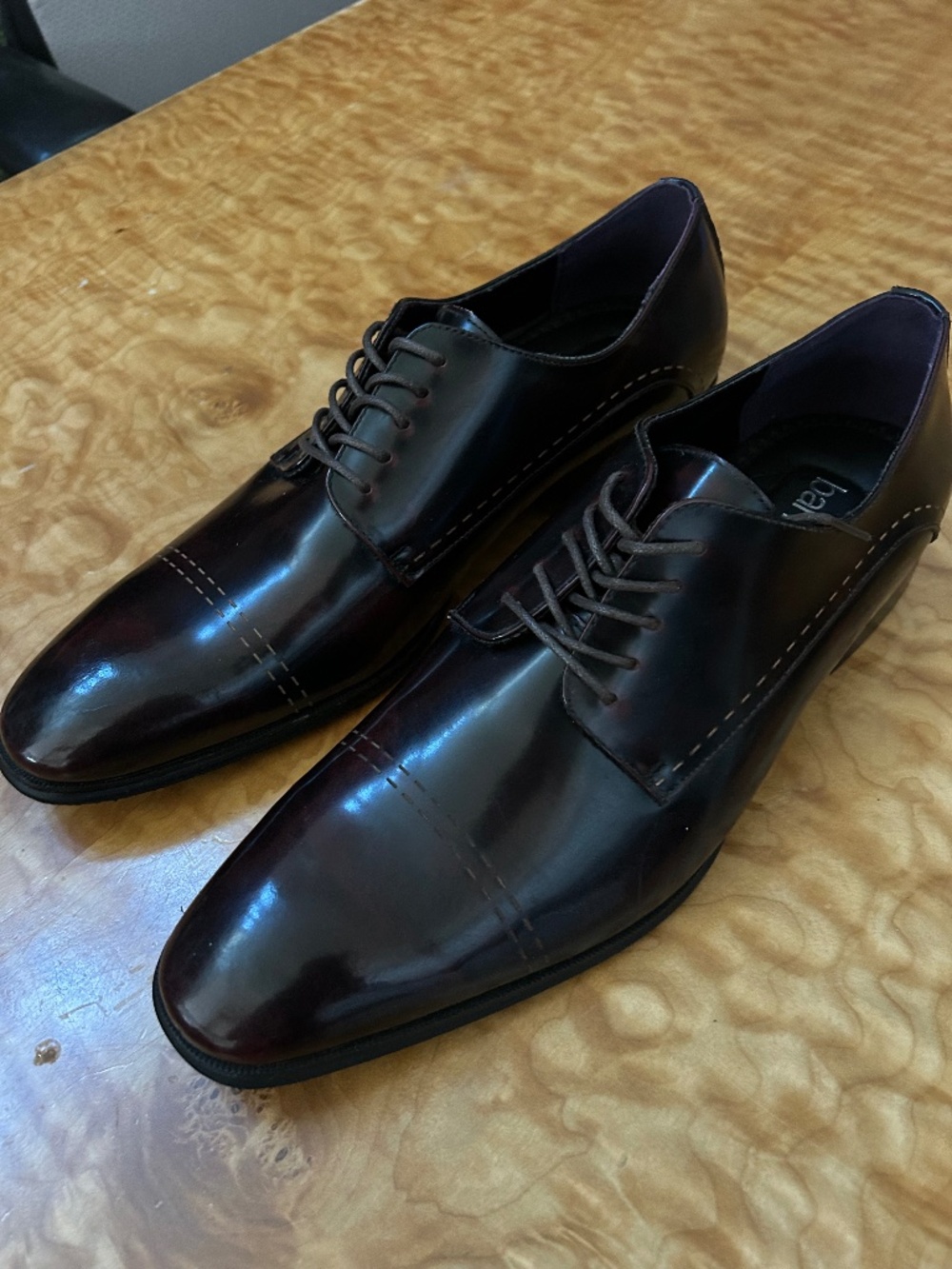 Bar III Men’s Oxford Captoe Dress Shoes Size 12